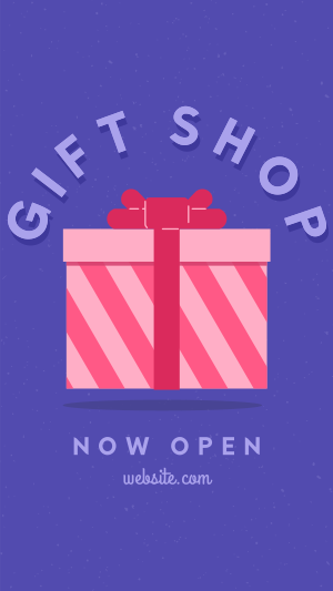 Retro Gift Shop Facebook story Image Preview