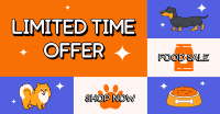 Dog Food Sale Facebook Ad Design