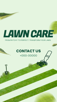 Lawn Care Services Instagram Reel Preview