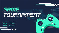 Game Tournament Facebook Event Cover Design