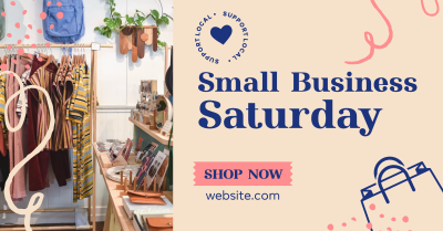 Small Business Saturday Botique Facebook Ad Image Preview