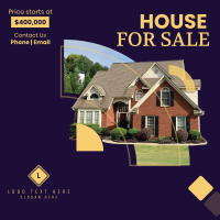 House for Sale Instagram Post Design