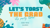 Graduation Day Toast Facebook event cover Image Preview