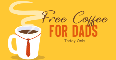 Coffee with Tie Facebook ad Image Preview