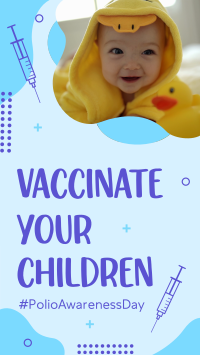 Vaccinate Your Children Facebook Story Design