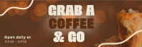 Delicious Coffee To Go Twitter Header Image Preview