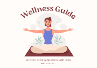 Yoga For Self Care Postcard Image Preview