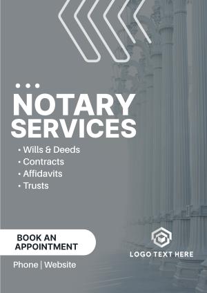 Notary Services Offer Flyer Image Preview