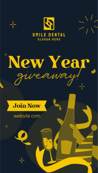 New Year Giveaway Facebook story Image Preview