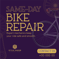 Bike Repair Shop Instagram post Image Preview