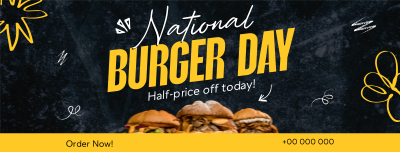 National Burger Day Facebook cover Image Preview