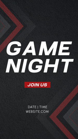 Game Night Instagram story Image Preview