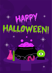 Dripping Halloween Potions Flyer Image Preview