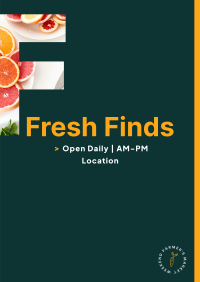 Fresh Finds Flyer Image Preview