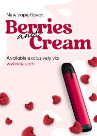 Berries and Cream Flyer Image Preview