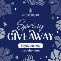 Spring Giveaway Flowers Instagram post Image Preview
