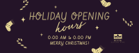Quirky Holiday Opening Facebook Cover Design