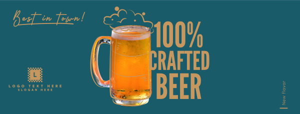 Best Brew Facebook Cover Design Image Preview