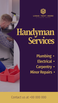 Handyman Service YouTube Short Preview