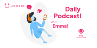 Live Daily Podcast Twitter Post Image Preview