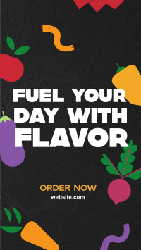 Food Flavors Quote Instagram Reel Image Preview