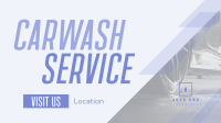 Cleaning Car Wash Service Video Image Preview