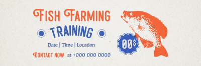 Fish Farming Training Twitter header (cover) Image Preview