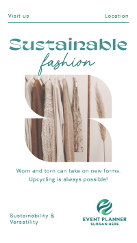 Elegant Minimalist Sustainable Fashion Instagram story Image Preview