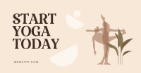 Start Yoga Now Facebook Ad Design
