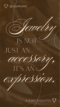 Jewelry Quotes TikTok Video Image Preview