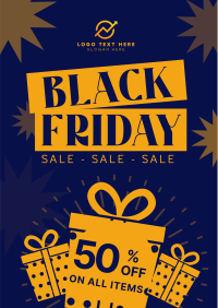 Black Friday Sale Flyer Design