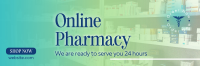 Online Pharmacy Twitter header (cover) Image Preview