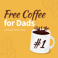 Father's Day Coffee Instagram post Image Preview