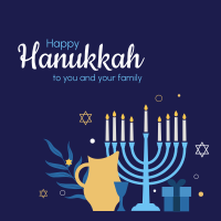 Magical Hanukkah Instagram Post Image Preview