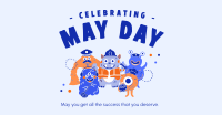 Celebrate May Day Facebook ad Image Preview