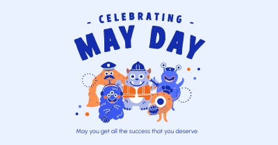 Celebrate May Day Facebook ad Image Preview