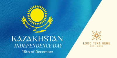 Kazakhstan Independence Day Twitter Post Image Preview