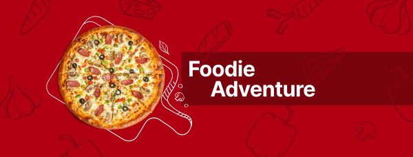 Foodie Adventure Facebook Cover Design Image Preview