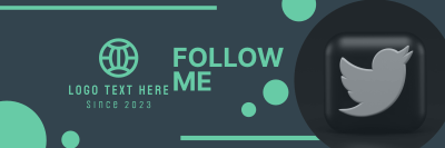 Follow Me Twitter header (cover) Image Preview