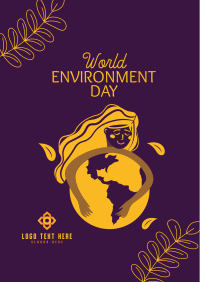 Mother Earth Environment Day Poster Design