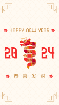 Year of the Dragon TikTok video Image Preview
