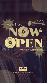 Vinyl Store Now Open TikTok video Image Preview