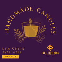 Available Home Candle  Instagram post Image Preview