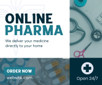 Online Pharma Business Medical Facebook post Image Preview