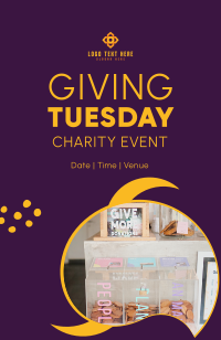 Giving Tuesday Donation Invitation Image Preview
