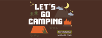 Camp Out Facebook Cover Design