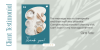 Beauty Spa Testimonial Twitter post Image Preview