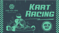 Retro Racing Facebook event cover Image Preview