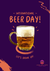 International Beer Day Poster Image Preview