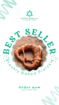 Tasty Pretzel Facebook Story Image Preview